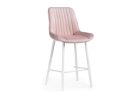 Полубарный стул Седа К розовый / белый
