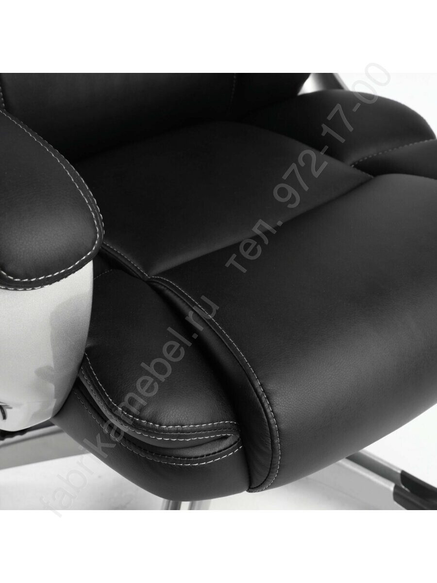 Кресло офисное BRABIX PREMIUM "Rest EX-555", пружинный блок, экокожа ...