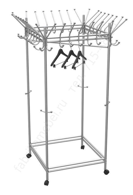 Вешалки в общественный гардероб